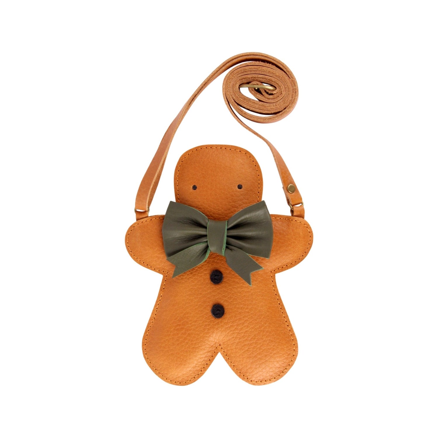Britta Exclusive Purse | Gingerbread | Toast Grain Leather Donsje