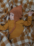 Organic Zoo Brown Ribbed Long Sleeve Top Organic Zoo