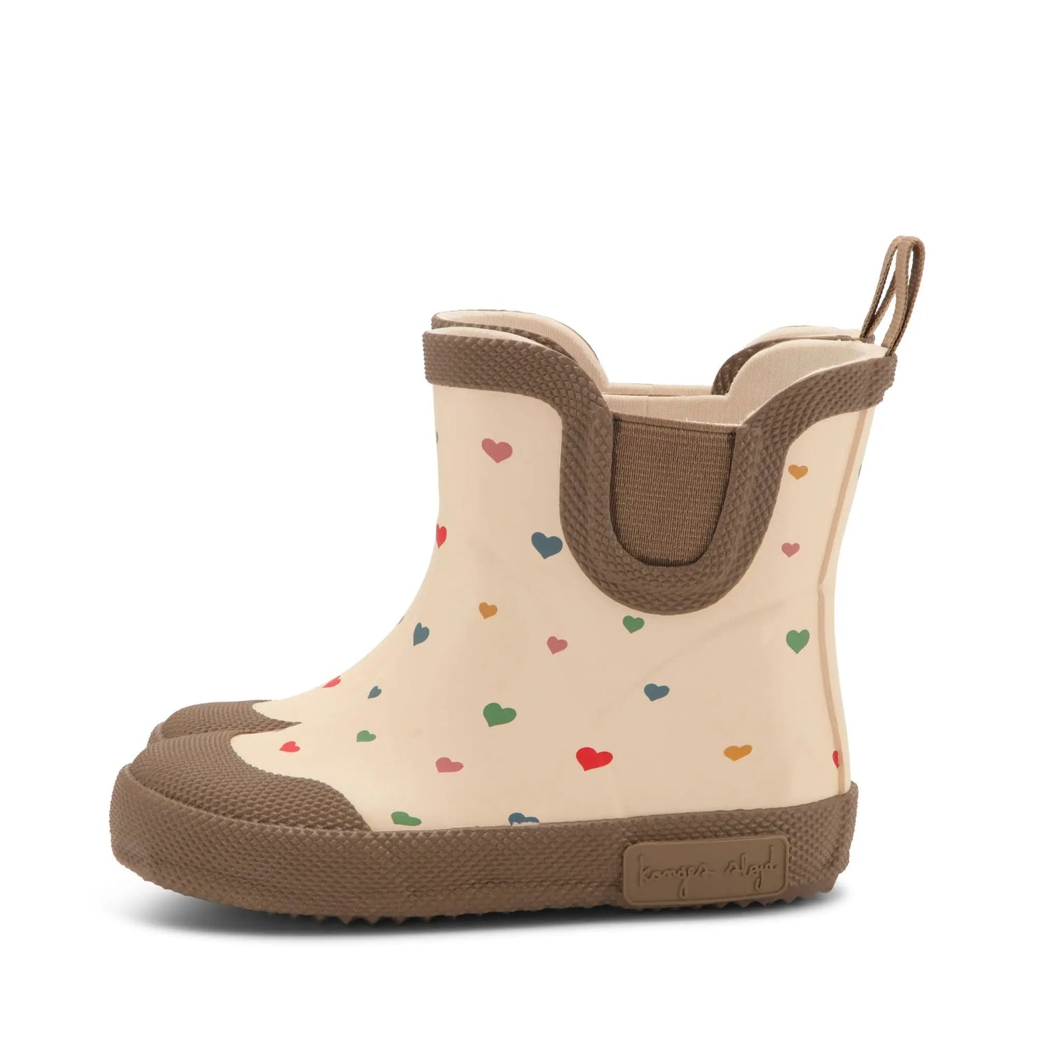 Konges Sløjd Brume Welly Rain Boots - Multi Foil Hearts Konges Sløjd