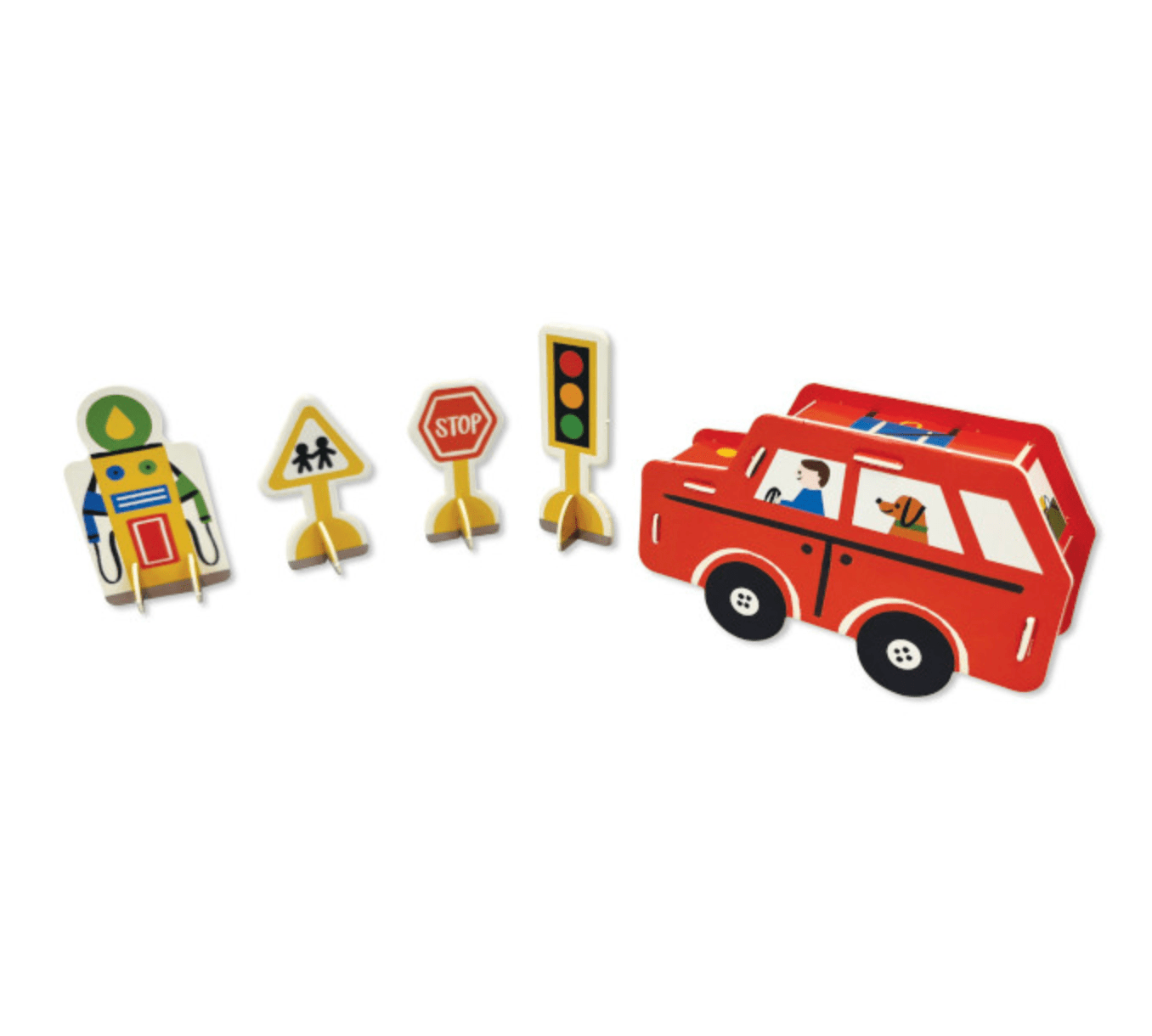 Busy Town 3D Play Set usborne