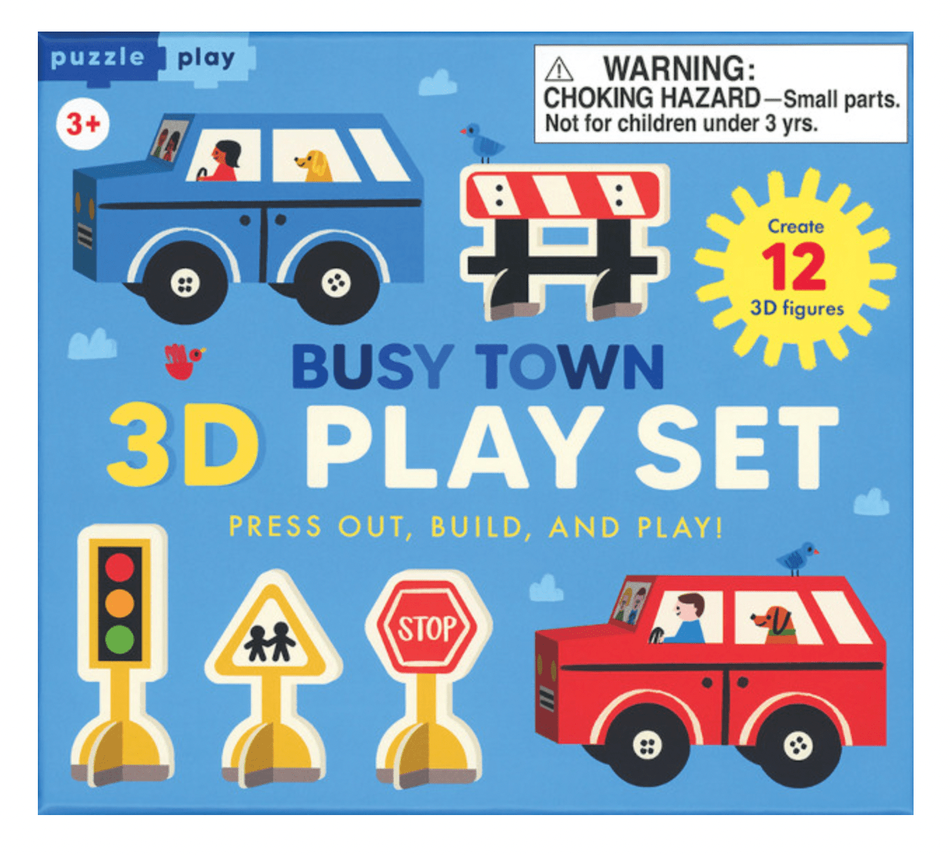 Busy Town 3D Play Set usborne