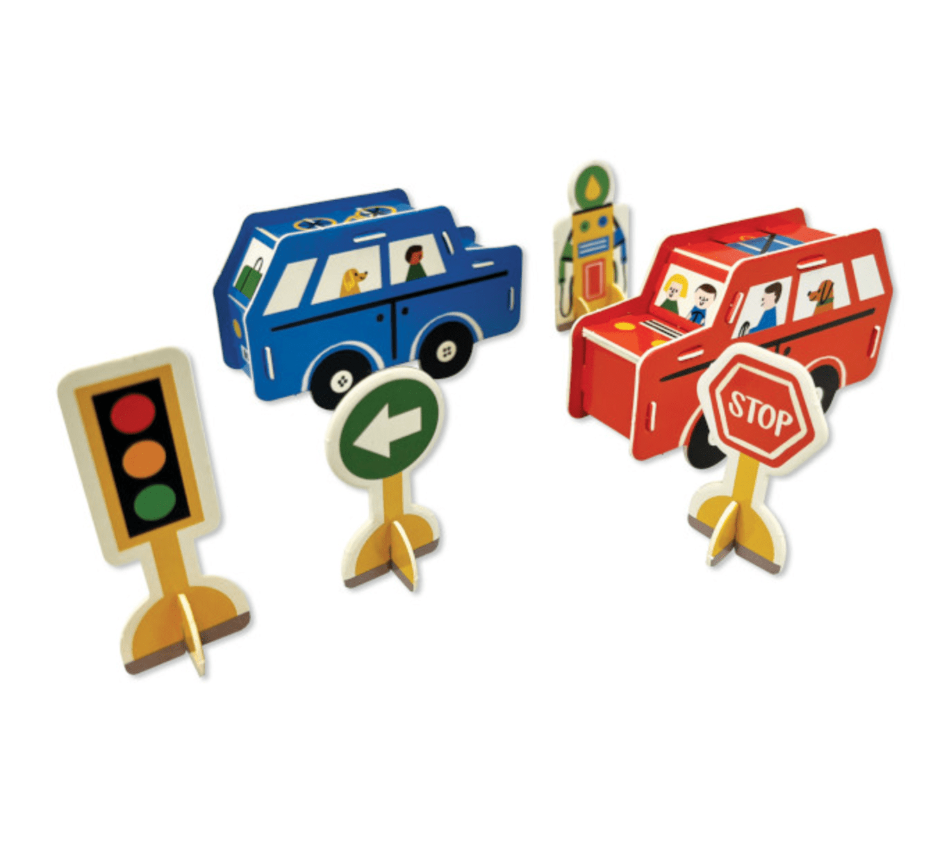 Busy Town 3D Play Set usborne