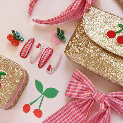 Rockahula - Cherry Dreams Fabric Clip set