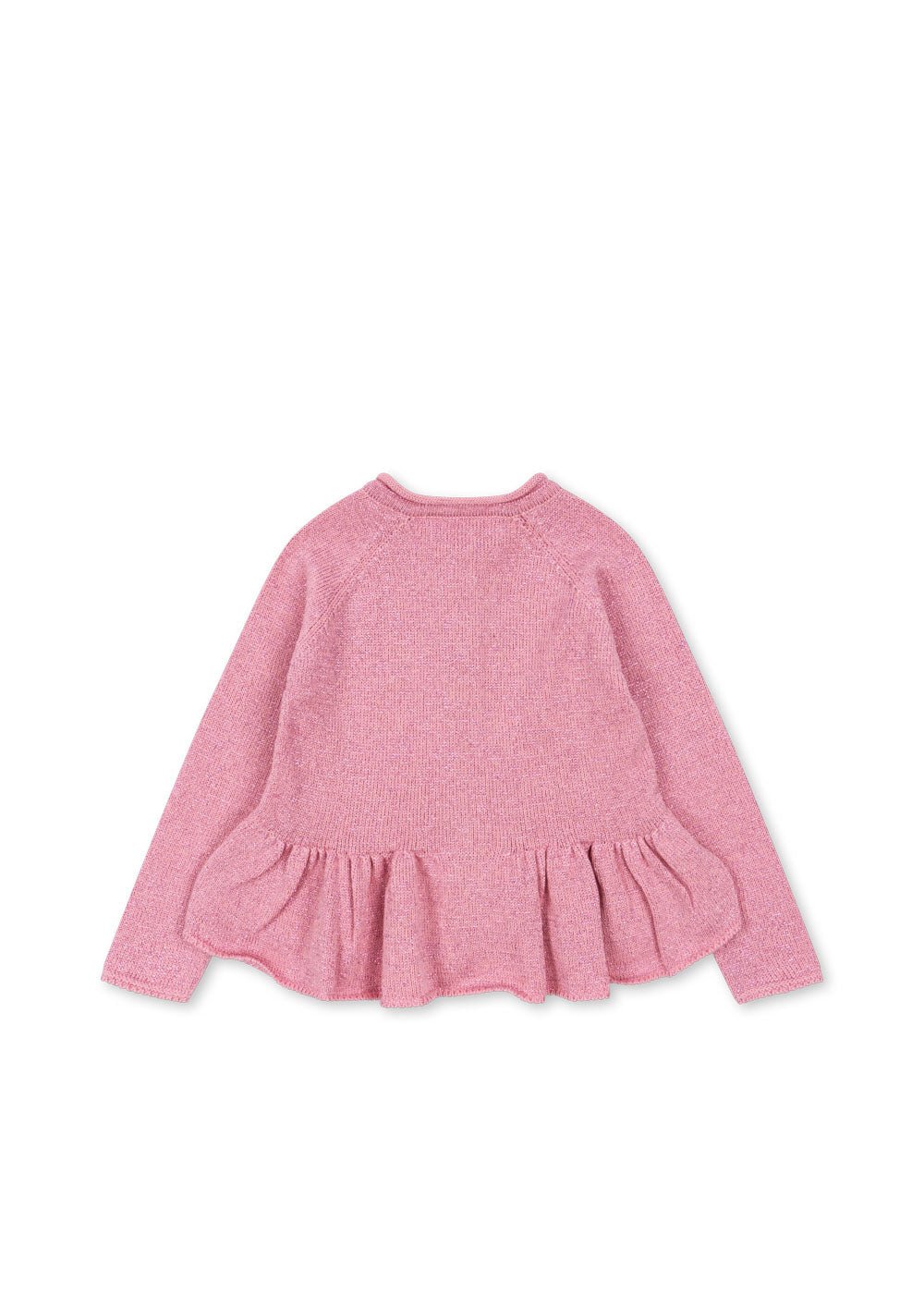 CABBY FRILL CARDIGAN - powder pink Konges Sløjd - enjoykidsus