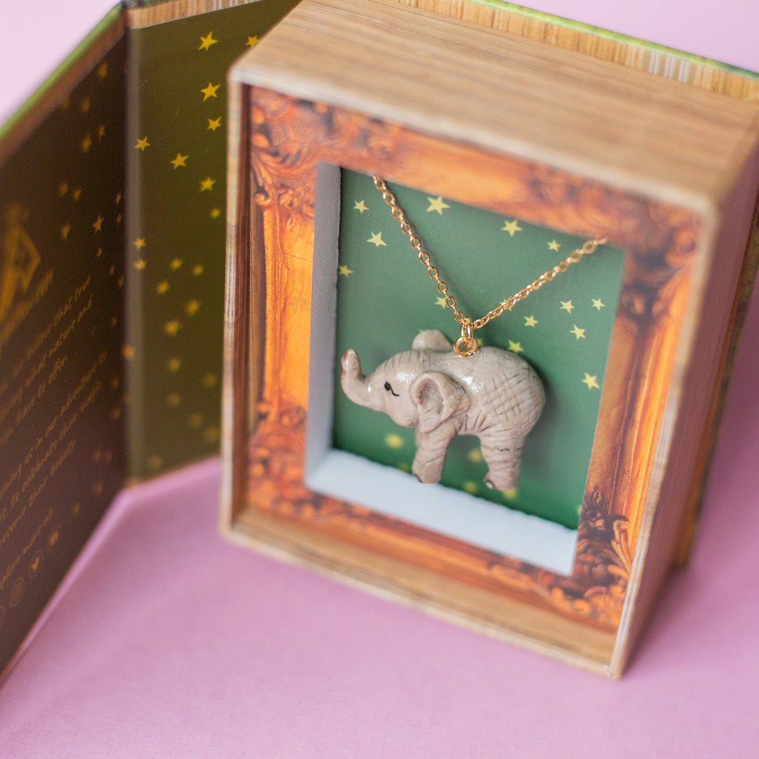 Camp Hollow Baby Elephant Necklace Camp Hollow