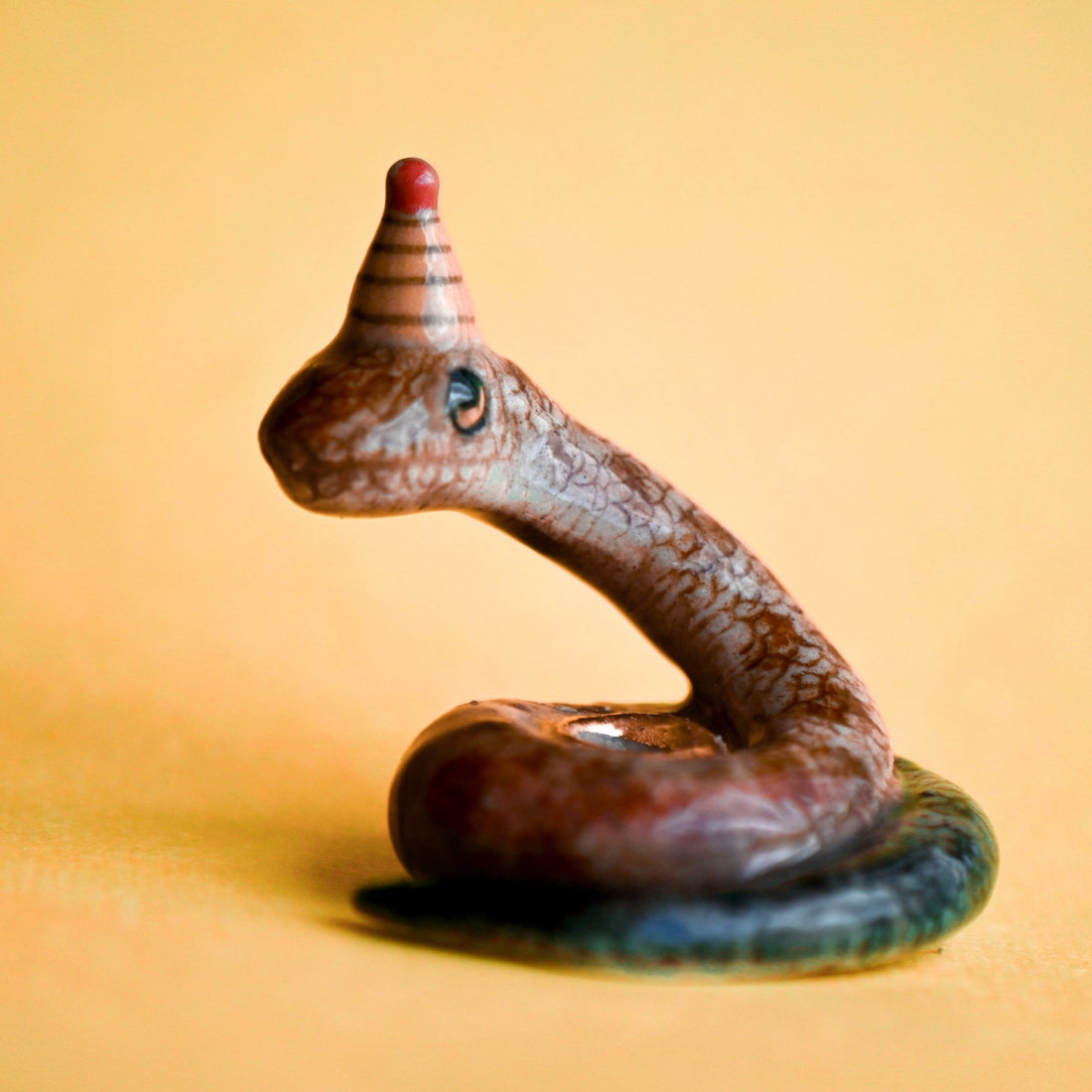Camp Hollow Year of the Snake Birthday Candle Holder | Porcelain Cake Topper Camp Hollow