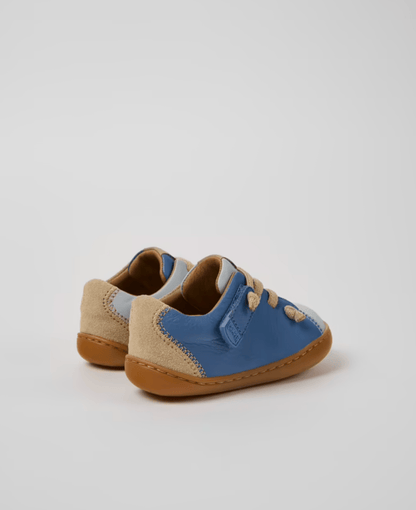 Camper Multicolor Nubuck and Leather Shoes for Kids. camper