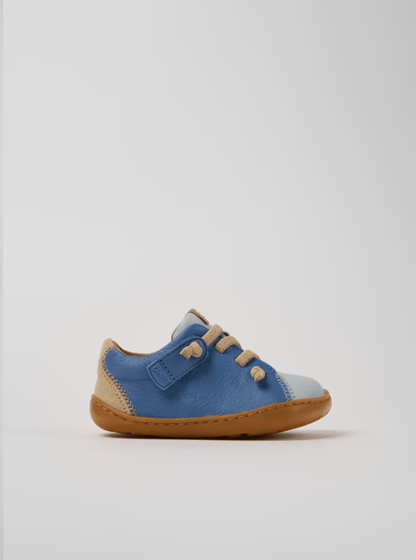 Camper Multicolor Nubuck and Leather Shoes for Kids. camper