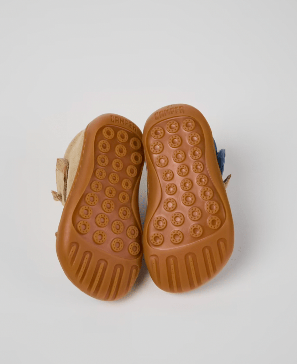 Camper Multicolor Nubuck and Leather Shoes for Kids. camper