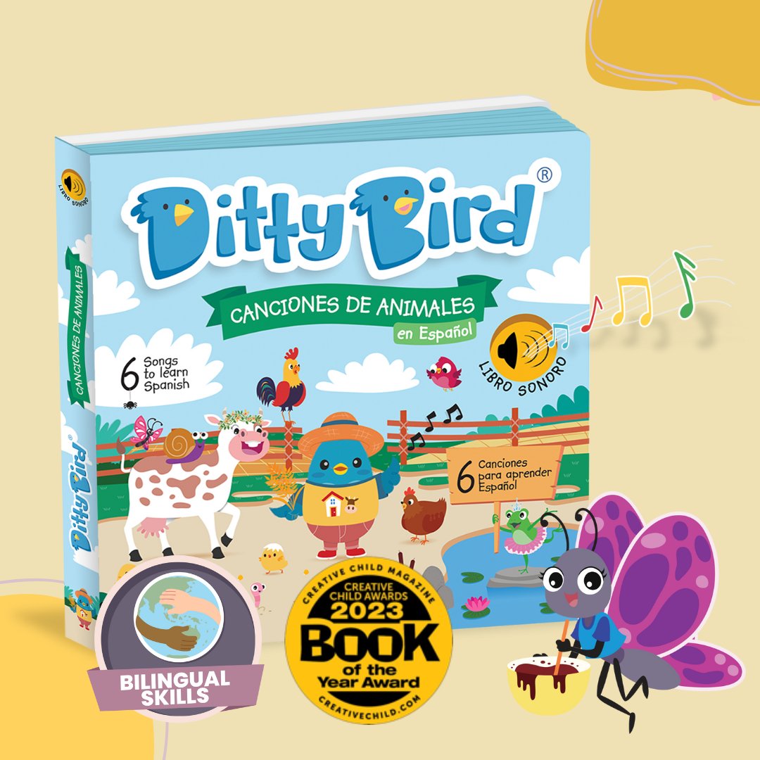 Canciones de Animales Ditty Bird - enjoykidsus