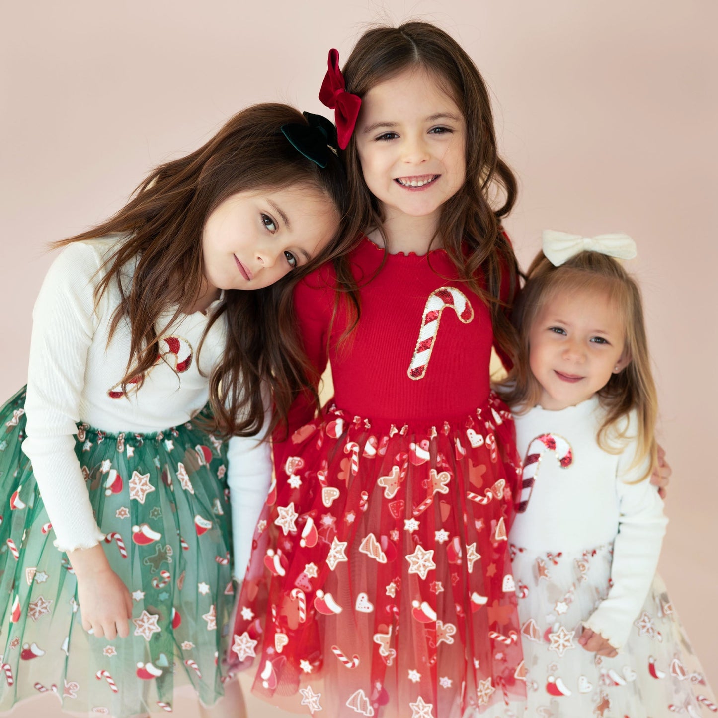 Candy Cane Tutu Dress Petite Hailey - enjoykidsus