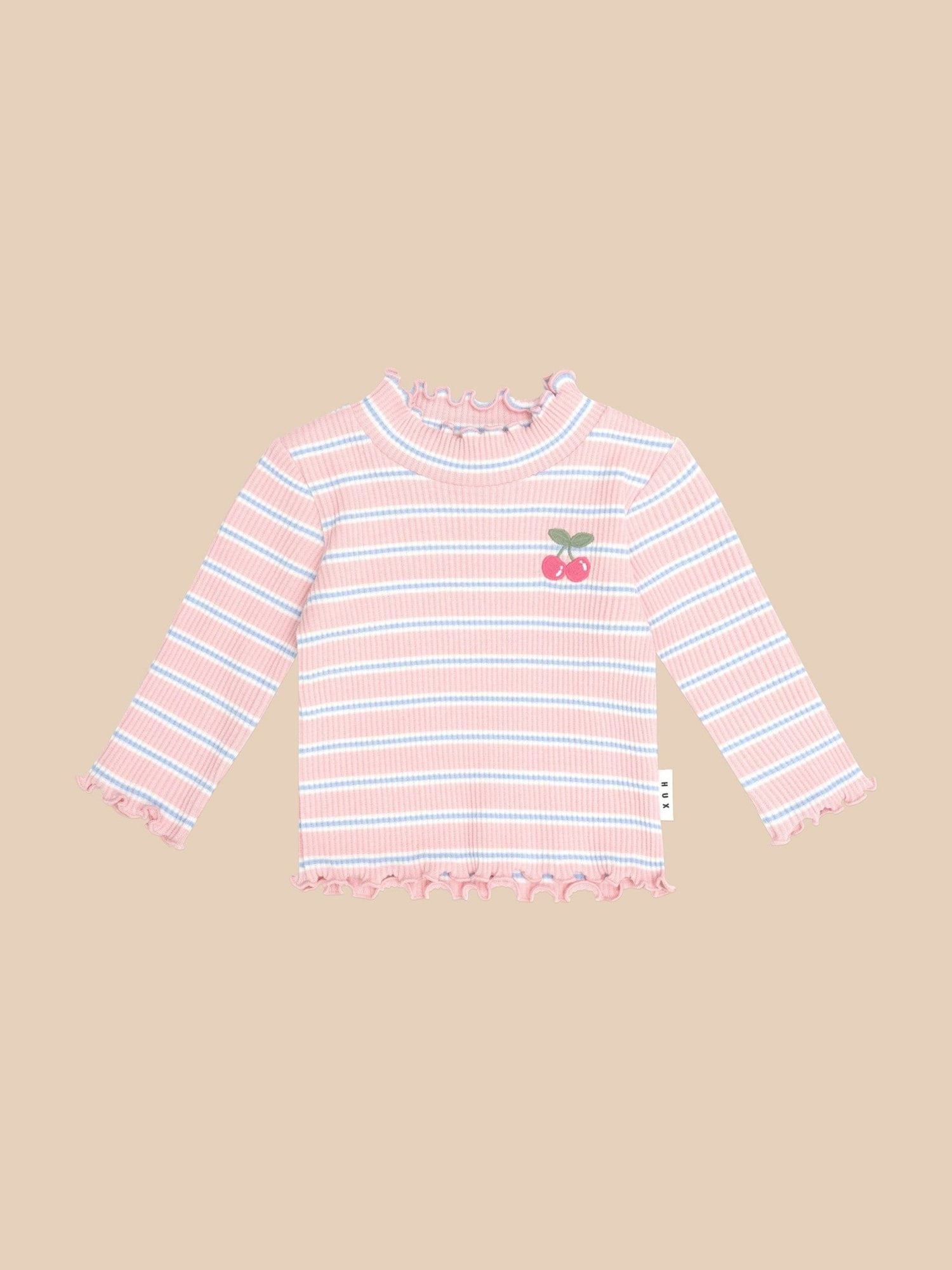 Huxbaby CANDY STRIPE RIB SKIVVY Huxbaby