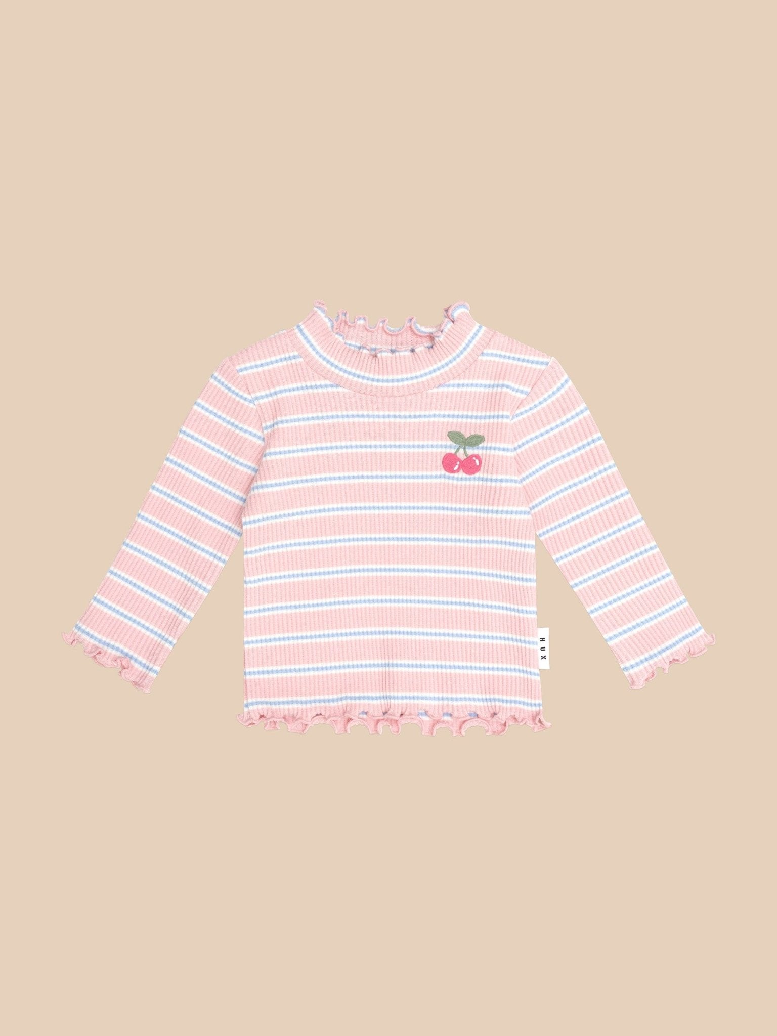 Huxbaby CANDY STRIPE RIB SKIVVY Huxbaby
