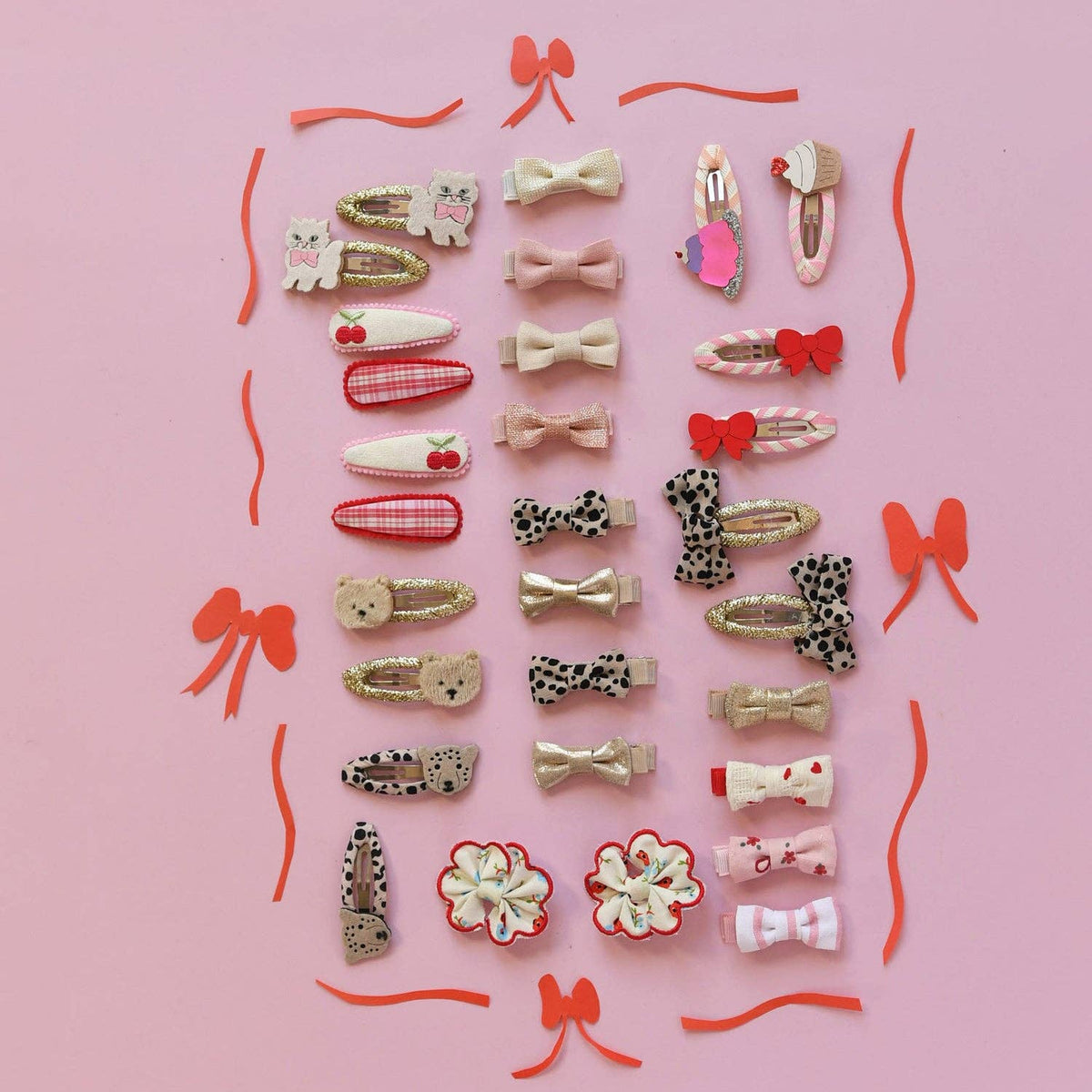 Rockahula Kids Cutesy Mini Bow Clip Set