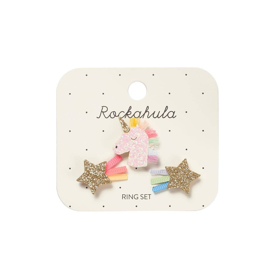 Rockahula - Rainbow Unicorn Ring Set