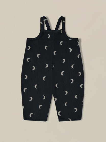 Charcoal Midnight Oversized Dungarees Organic Zoo - enjoykidsus