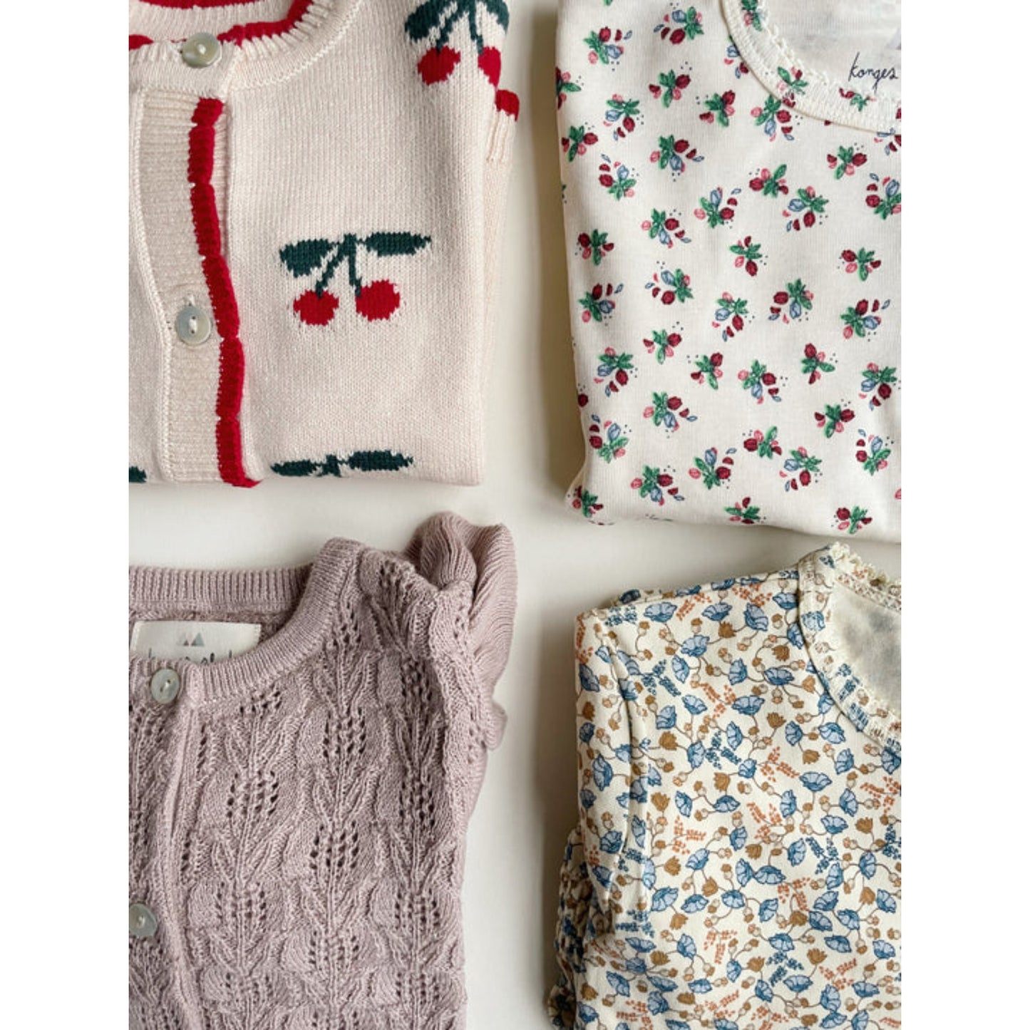 Cherrily Knit Cardigan Konges Sløjd - enjoykidsus