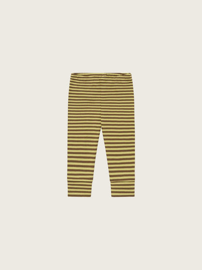 Organic Zoo Chicory Stripes Cuffed Leggings image 1