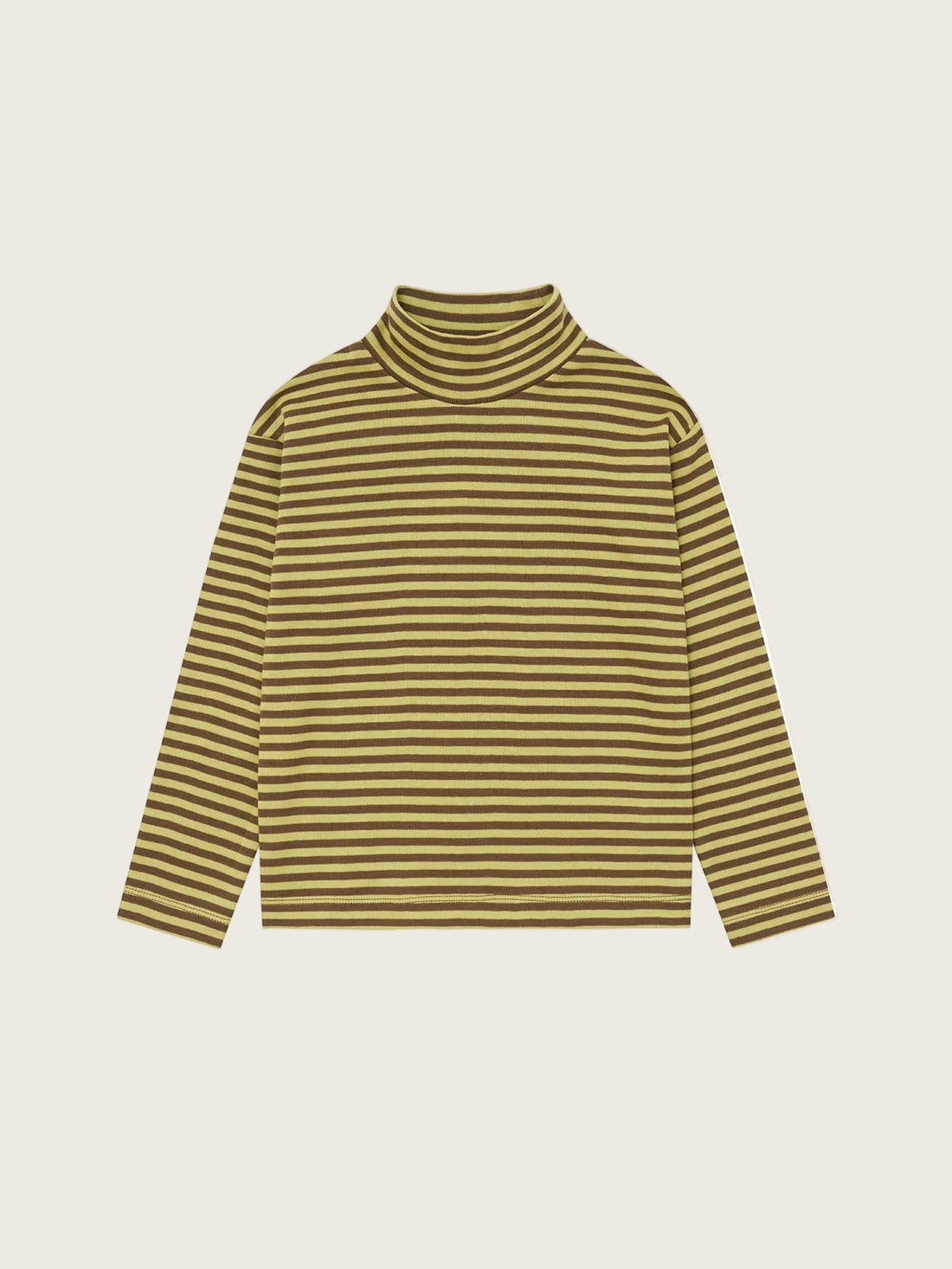 Organic Zoo Chicory Stripes Turtle Neck Top image 1