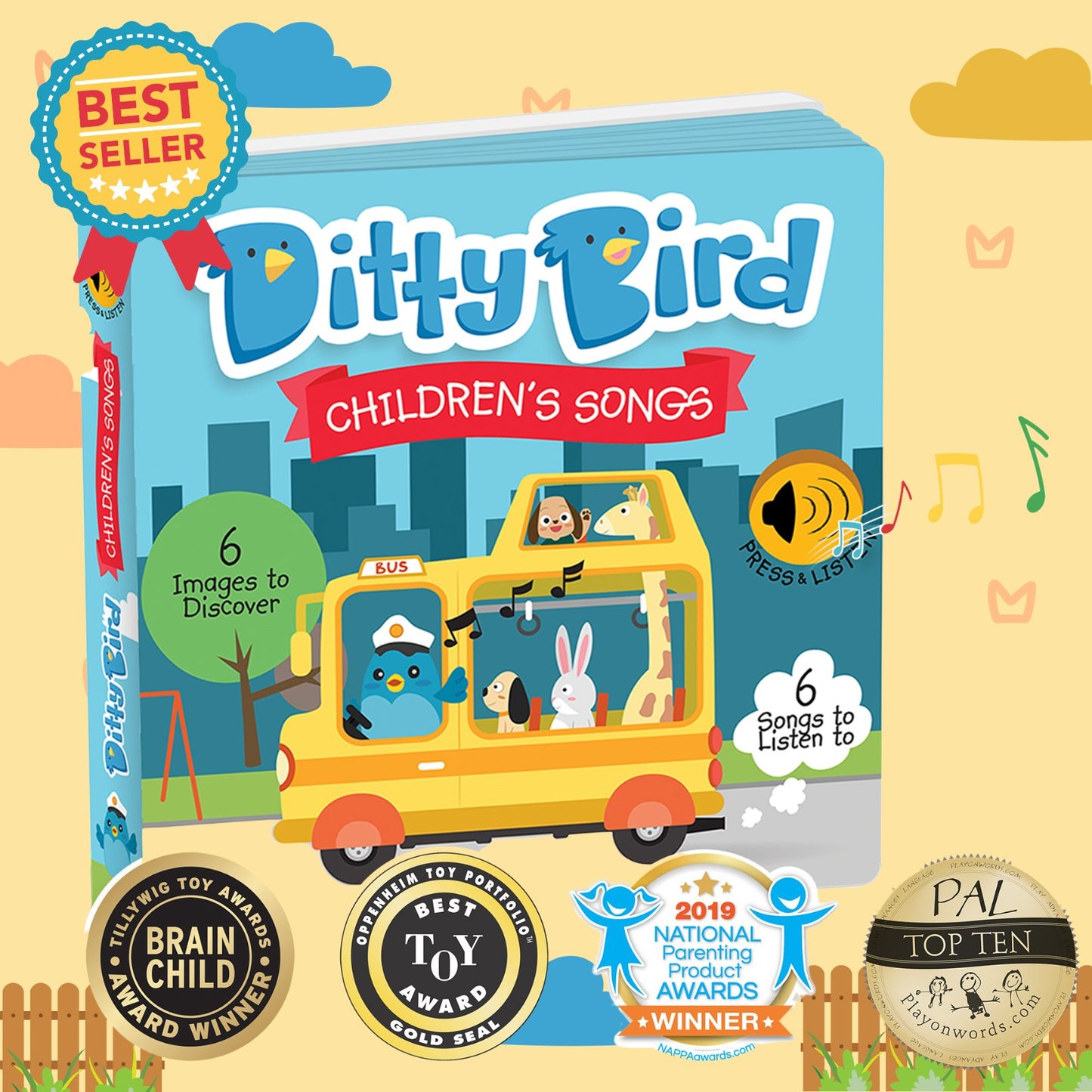 Children Songs Ditty Bird - enjoykidsus