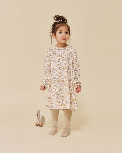 chleo dress in swan Konges Sløjd - enjoykidsus