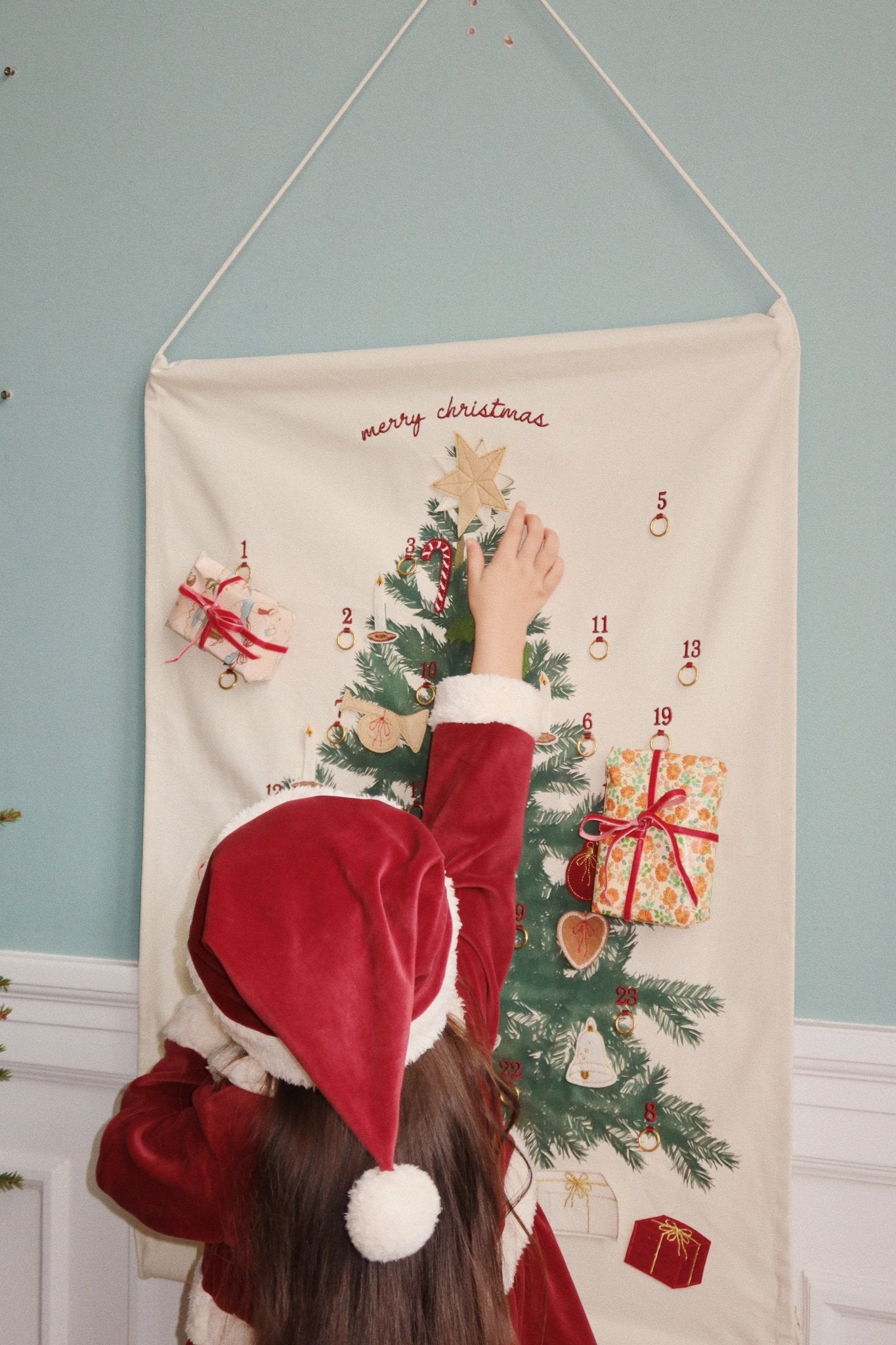 Konges Sløjd CHRISTMAS DRESS GRS - red dahlia Konges Sløjd