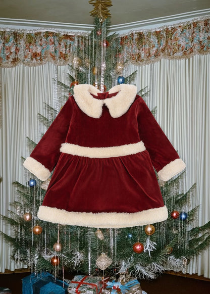 CHRISTMAS DRESS GRS - red dahlia Konges Sløjd - enjoykidsus