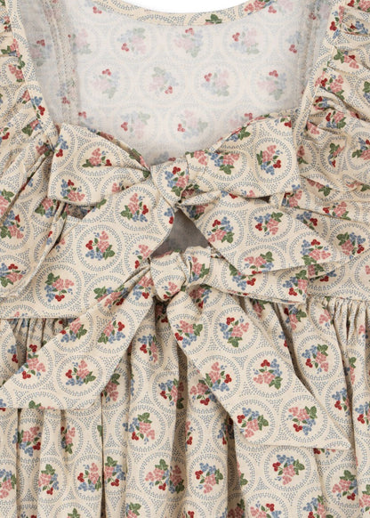 CIANNA BOW DRESS - verona blues Konges Sløjd New Collection