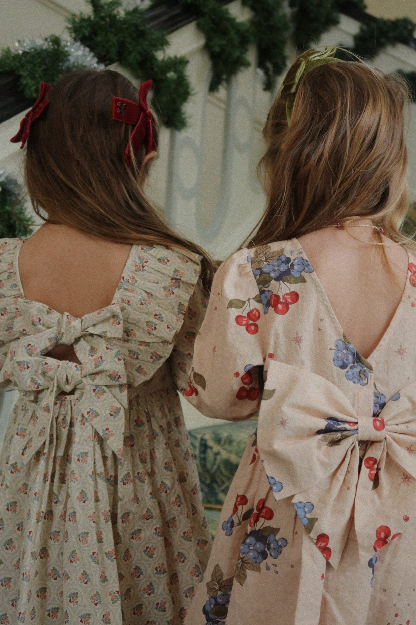 CIANNA BOW DRESS - verona blues Konges Sløjd New Collection