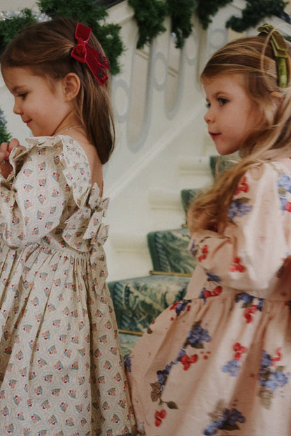 CIANNA BOW DRESS - verona blues Konges Sløjd New Collection