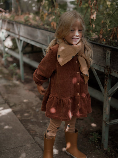 Cinnamon Picnic Dress Organic Zoo - enjoykidsus