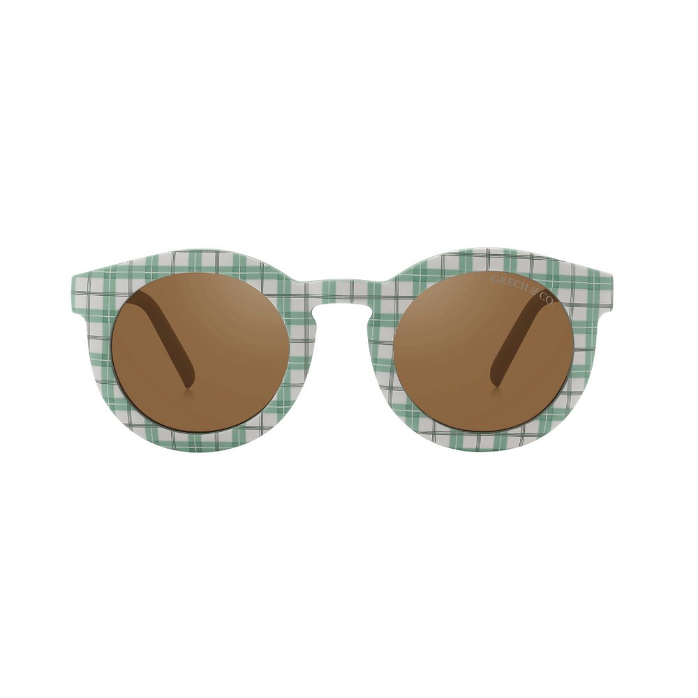 CLASSIC: BENDABLE & POLARIZED SUNGLASSES | FERN PLAID Grech & Co - enjoykidsus