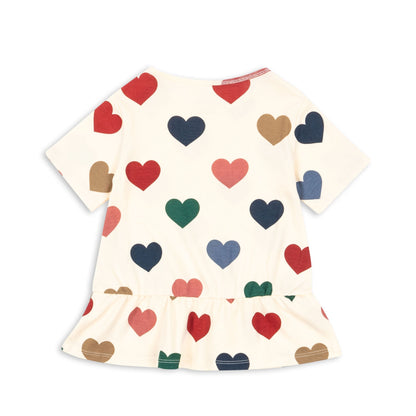 Classic tee - bon coeur coloré Konges Sløjd - enjoykidsus