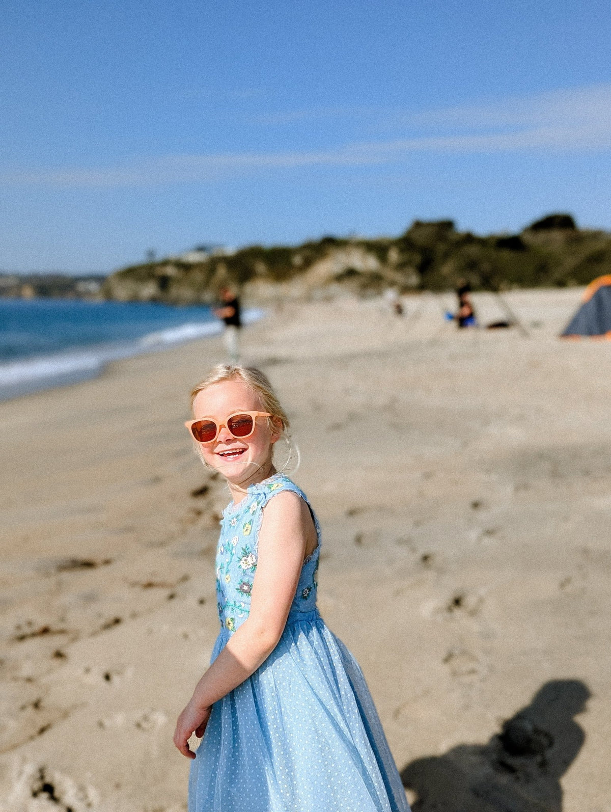 Classic Wayfarer Sustainable Sunglasses | Bio - Based · Bendable · Polarized | Child | 3 - 8 Y | Sunset GRECH &amp; CO.