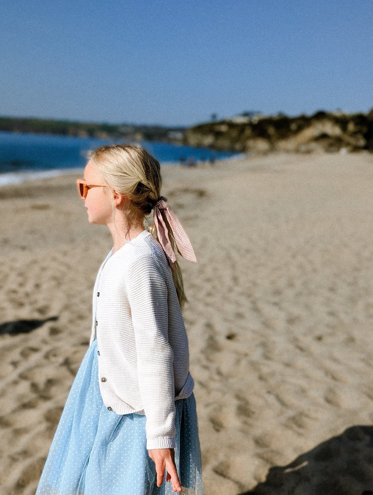 Classic Wayfarer Sustainable Sunglasses | Bio - Based · Bendable · Polarized | Child | 3 - 8 Y | Sunset GRECH &amp; CO.