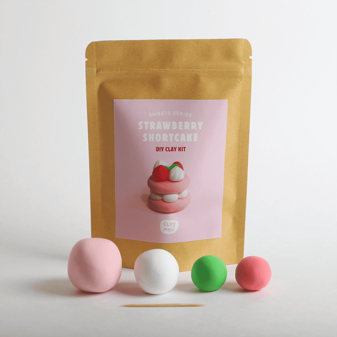 Claymoo - Strawberry Shortcake Claymoo