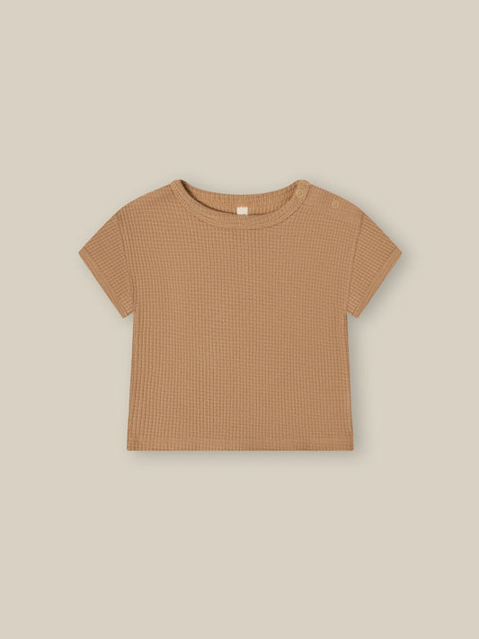 Claypot Waffle Boxy T-shirt Organic Zoo - enjoykidsus