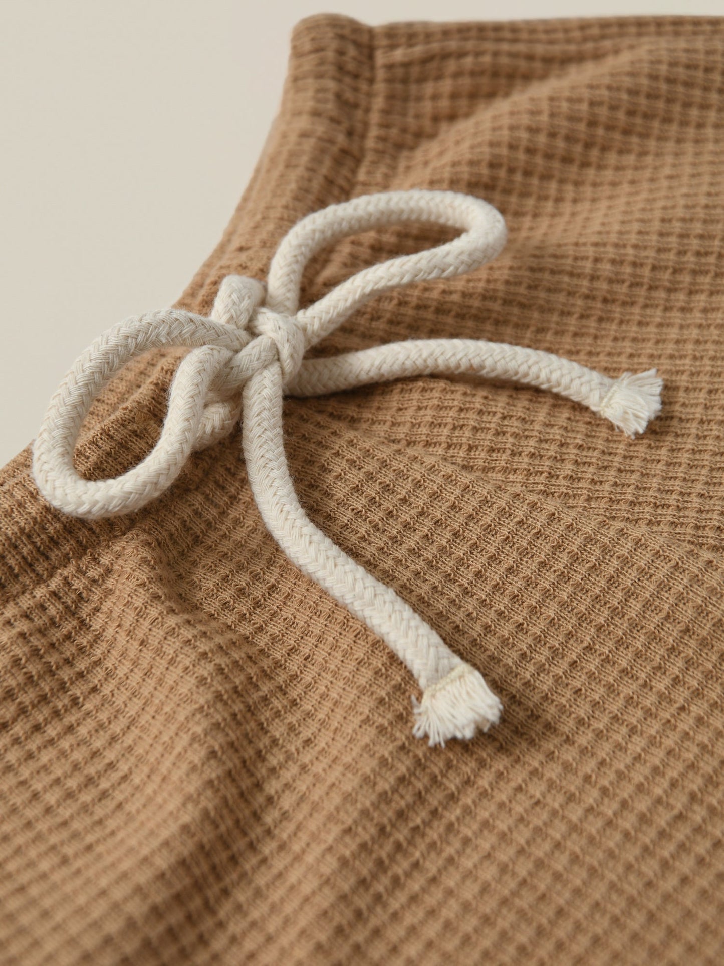 Claypot Waffle Rope Shorts Organic Zoo - enjoykidsus