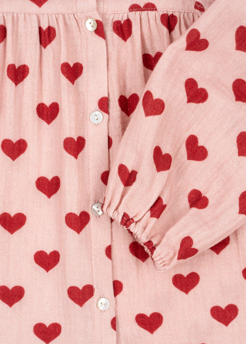 Konges Sløjd COCO FRILL SHIRT GOTS - AMOUR MELLOW Konges Sløjd