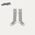 Collégien Cerise Jacquard Cherries and Bows Knee - high Socks – Gris Perle Collégien