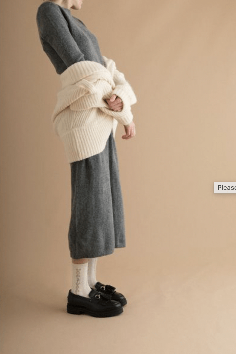 Collégien Magnolia Jacquard Flower Ankle Socks – Doux Agneaux Collégien