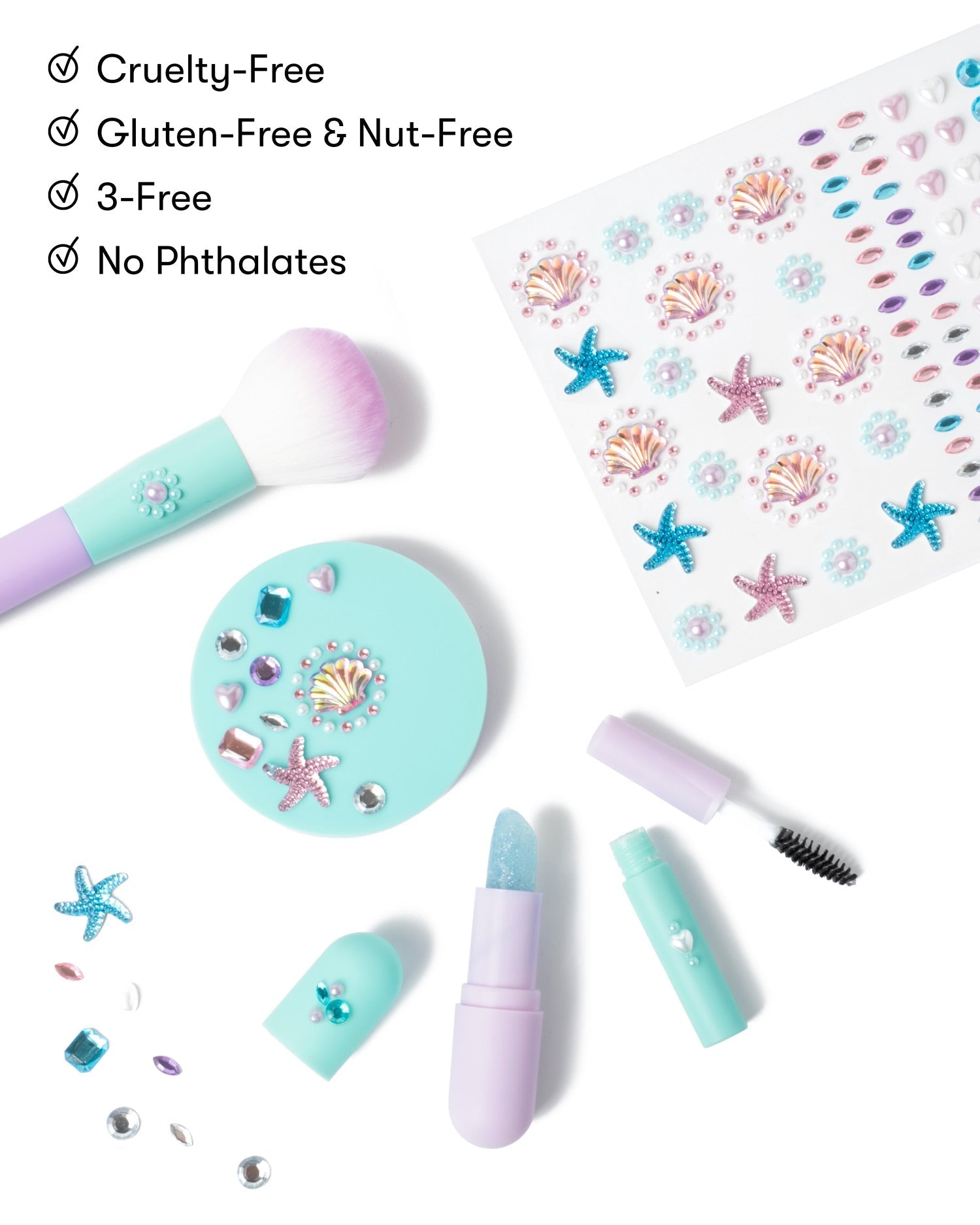 Coming Soon - Mermaid Makeup Play Kit Super Smalls - enjoykidsus