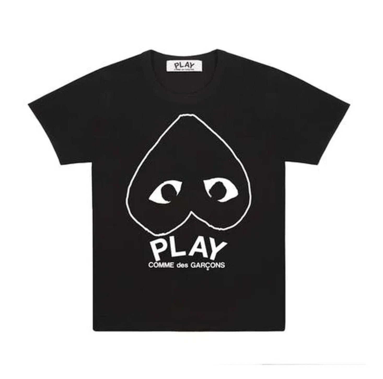 Comme des Garcons Play Black Play Inverted Heart Logo T-Shirt COMME DES GARÇONS PLAY - enjoykidsus