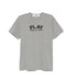 Comme des Garcons Play Grey PRINTED LOGO T - SHIRT COMME DES GARÇONS PLAY