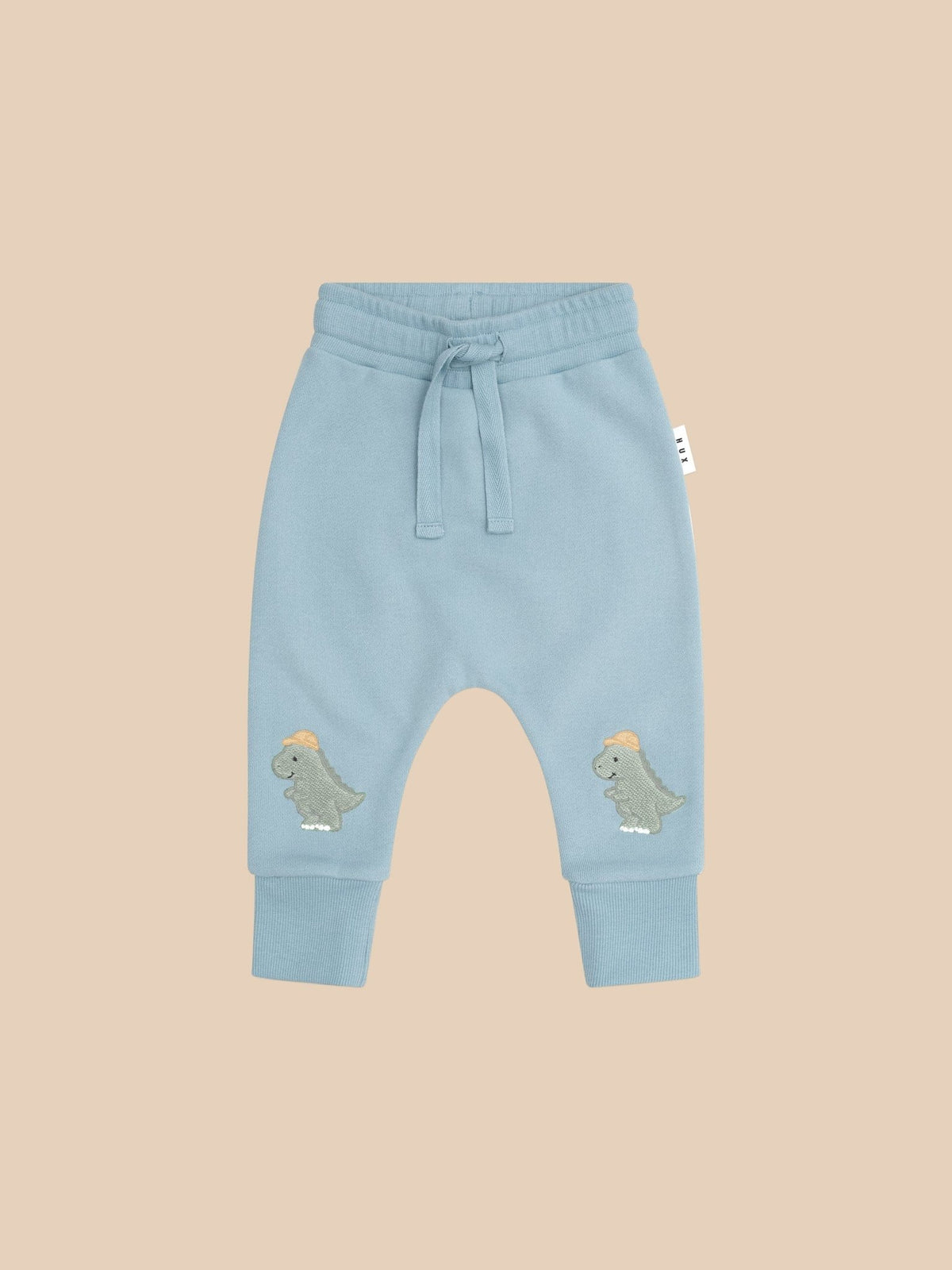 Huxbaby CONSTRUCTION DINO DROP CROTCH PANT Huxbaby
