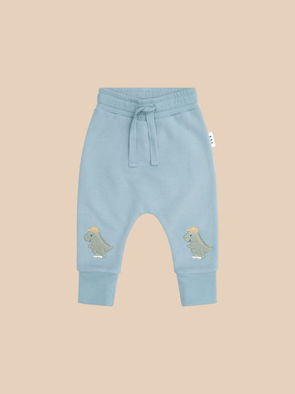 CONSTRUCTION DINO DROP CROTCH PANT Huxbaby - enjoykidsus