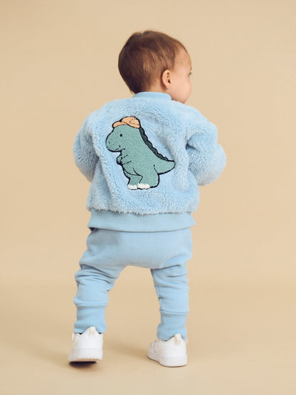 CONSTRUCTION DINO DROP CROTCH PANT Huxbaby - enjoykidsus