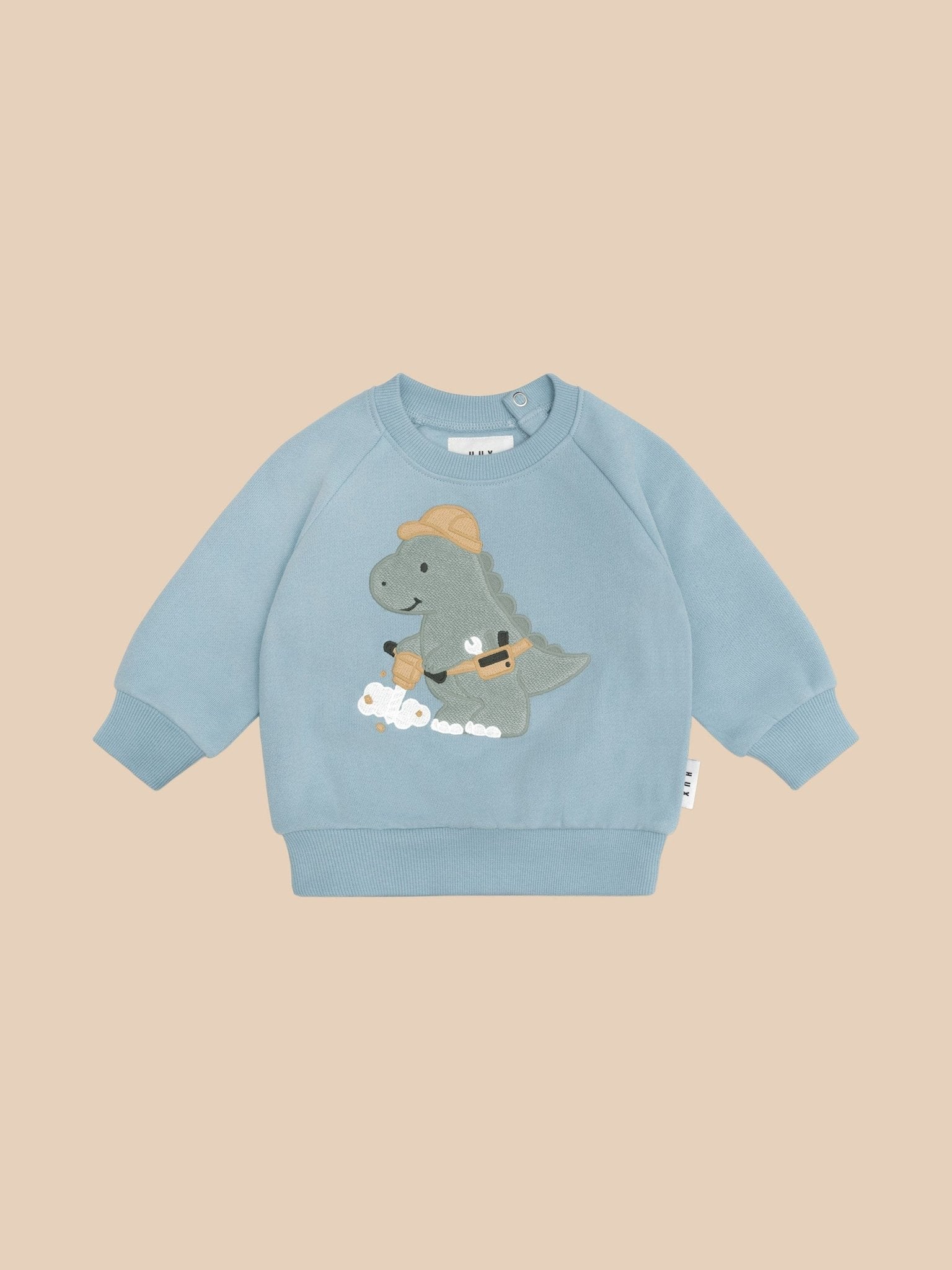 CONSTRUCTION DINO SWEATSHIRT Huxbaby - enjoykidsus