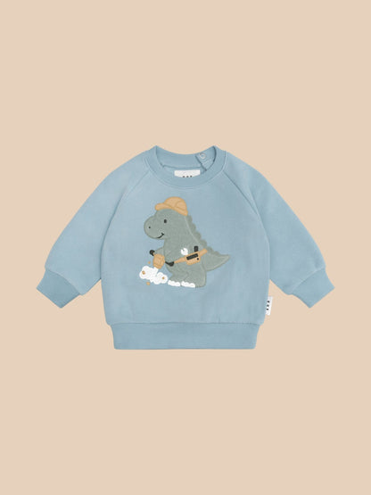 CONSTRUCTION DINO SWEATSHIRT Huxbaby - enjoykidsus