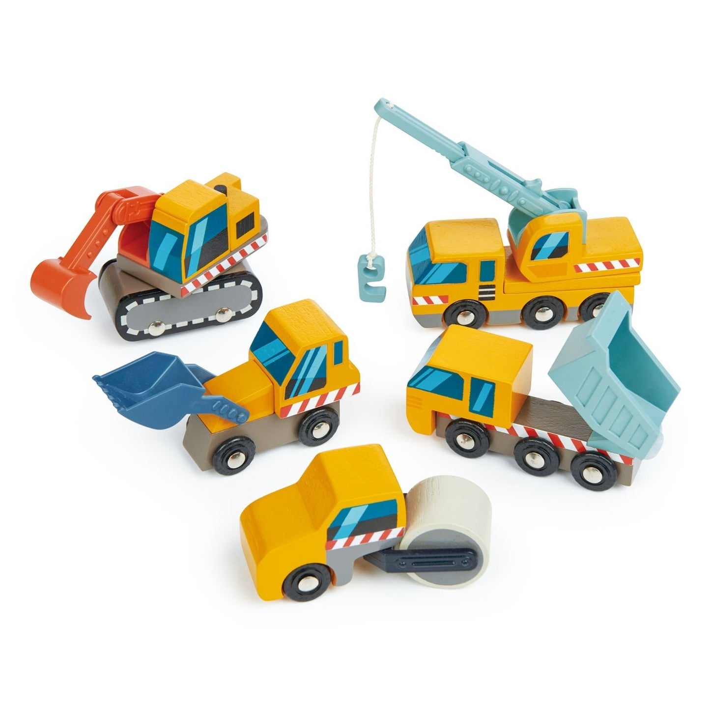 Construction Site Tender Leaf Toys - enjoykidsus